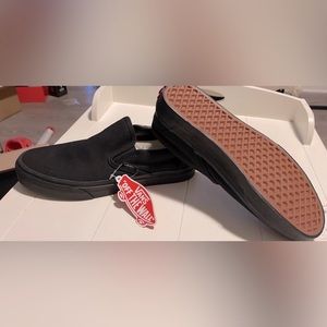 Vans Black Slip on